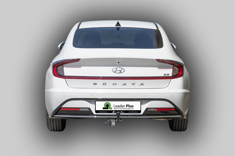 Фаркоп(прицепное) Лидер-Плюс для HYUNDAI SONATA VIII (DN8) 2019- (паспорт и сертификат в комплекте)(без электрики)H234-A