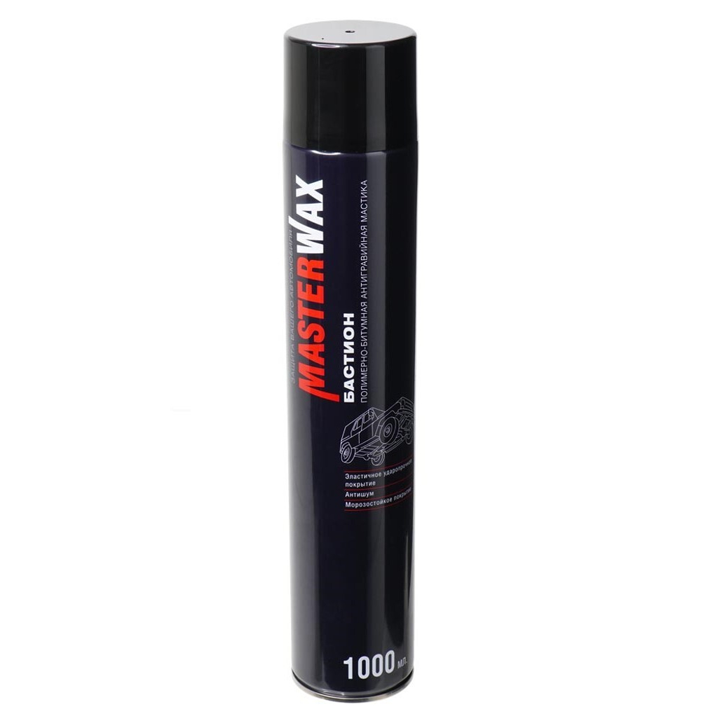 Мастика полимерно-битумная БАСТИОН MasterWax ж/б (1,0 кг)  MW010601