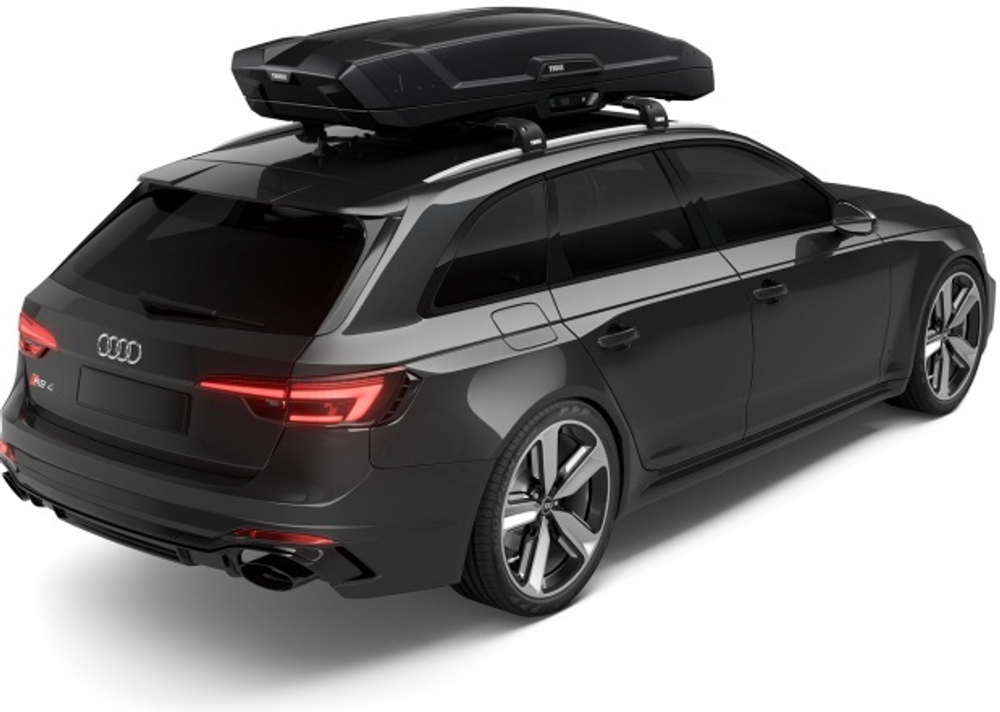 Автомобильный бокс Thule Vector M черный металлик, 310л (613201)