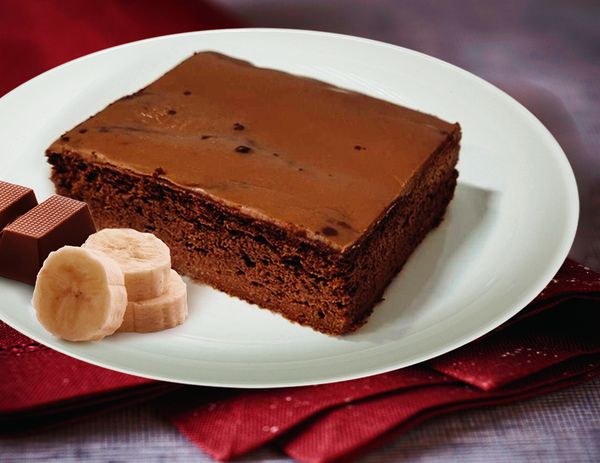 Шоколад? Банан? Торт! Низкоуглеводный.