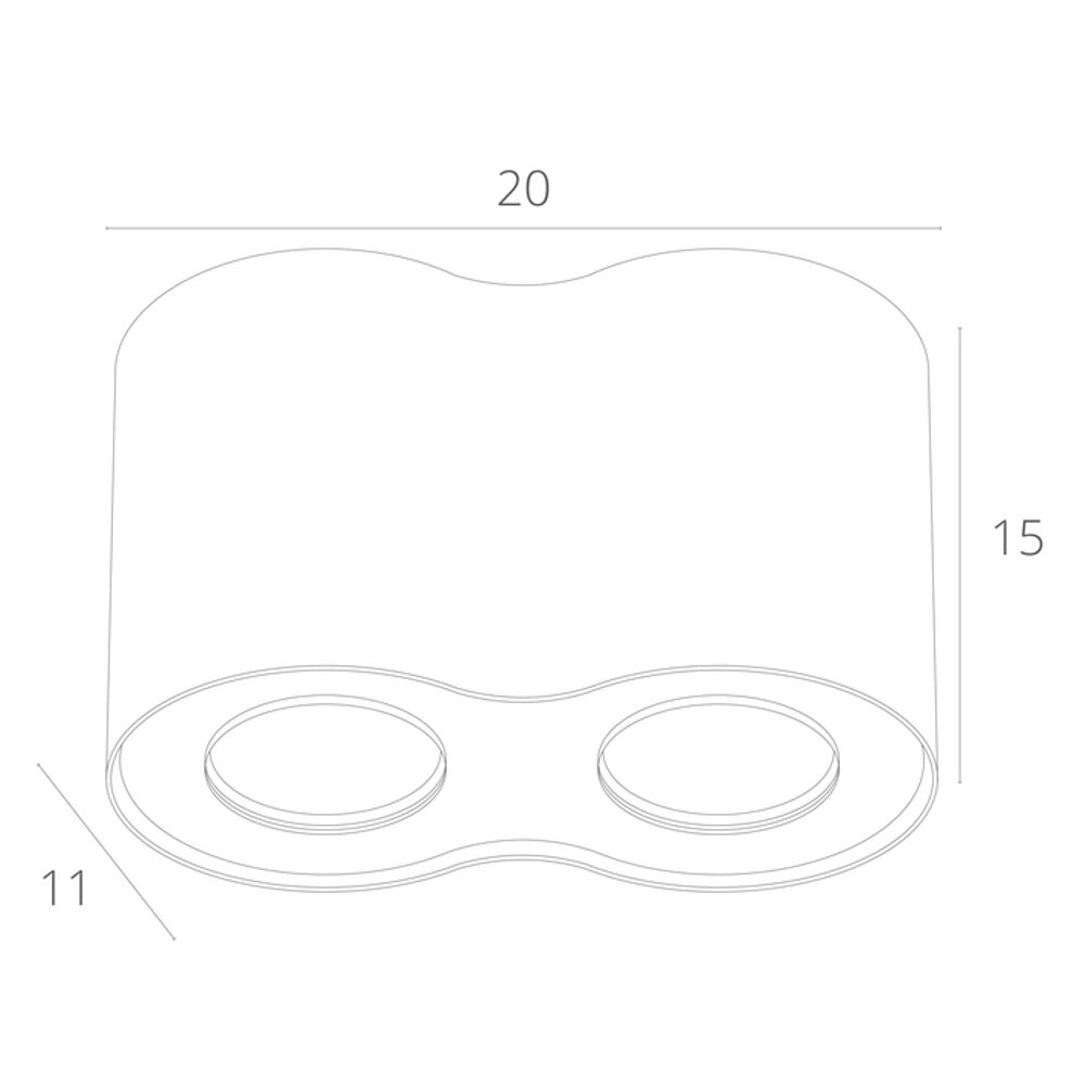 Точечный накладной светильник Arte Lamp FALCON