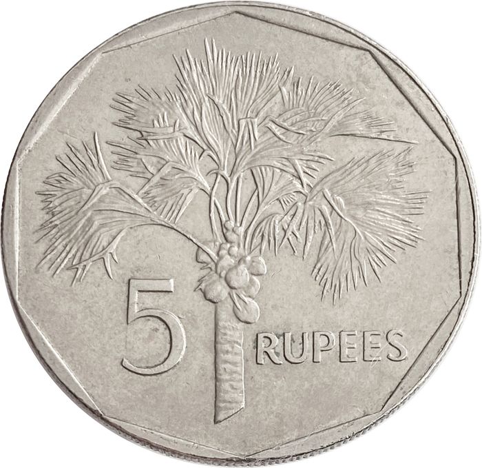 5 рупий 1982-2010 Сейшелы