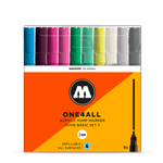 Набор маркеров Molotow ONE4ALL 127HS - 10шт Basic-Set 3 (2мм)