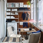 Гардеробные системы - BOAXEL IKEA/ БОАКСЕЛЬ ИКЕА,  165x40x201 см, белый