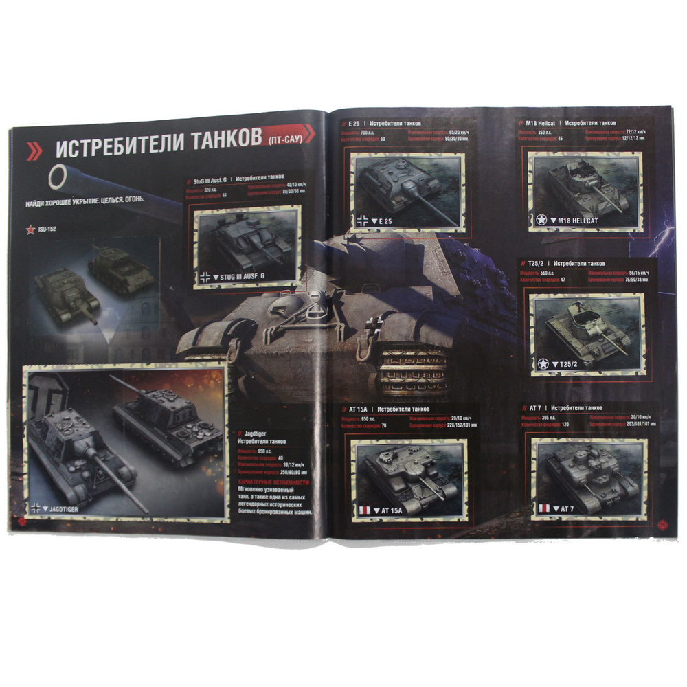 Полностью заполненный альбом наклеек. 2015 г. Panini World of Tanks. По машинам.