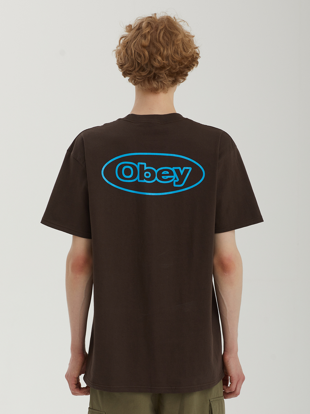 Мужская Футболка Obey Reaction