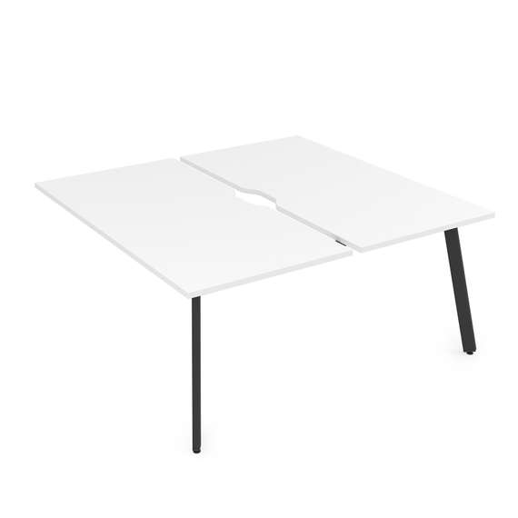 10БДКВ.264 Стол системы БЕНЧ, сдвоенный, на 2 рабочих места - конечный (1600*1235*750)