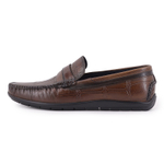 TRANOI Gommino Loafers Men"s Brown