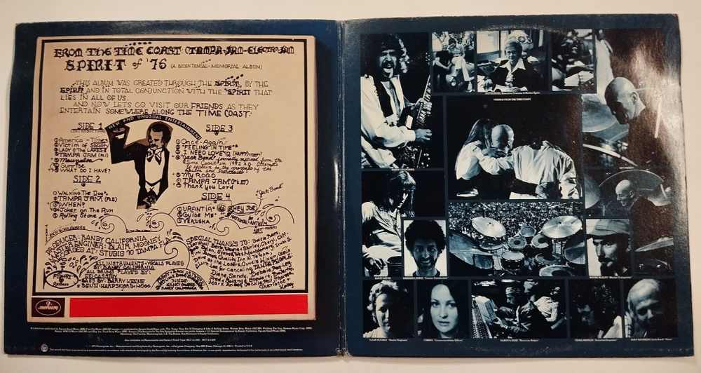 Винтажная виниловая пластинка LP Spirit Of 76 2LP (USA 1975)