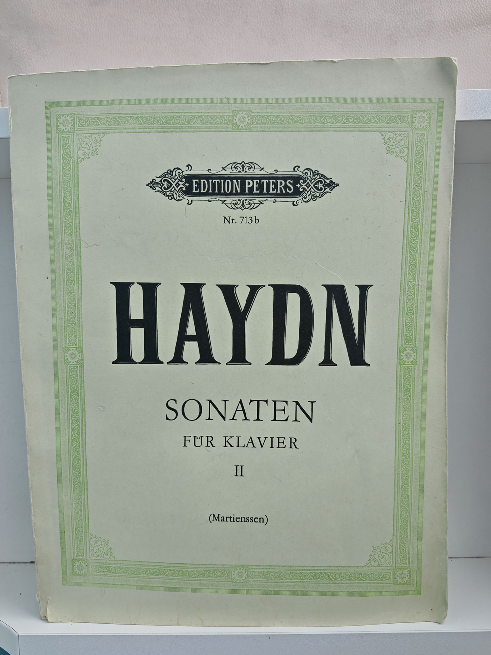 Haydn. Sonaten fur klavier II