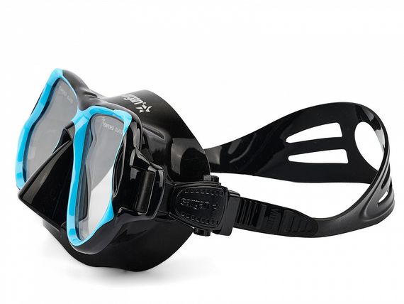 Маска Sargan Сонора черный/голубой