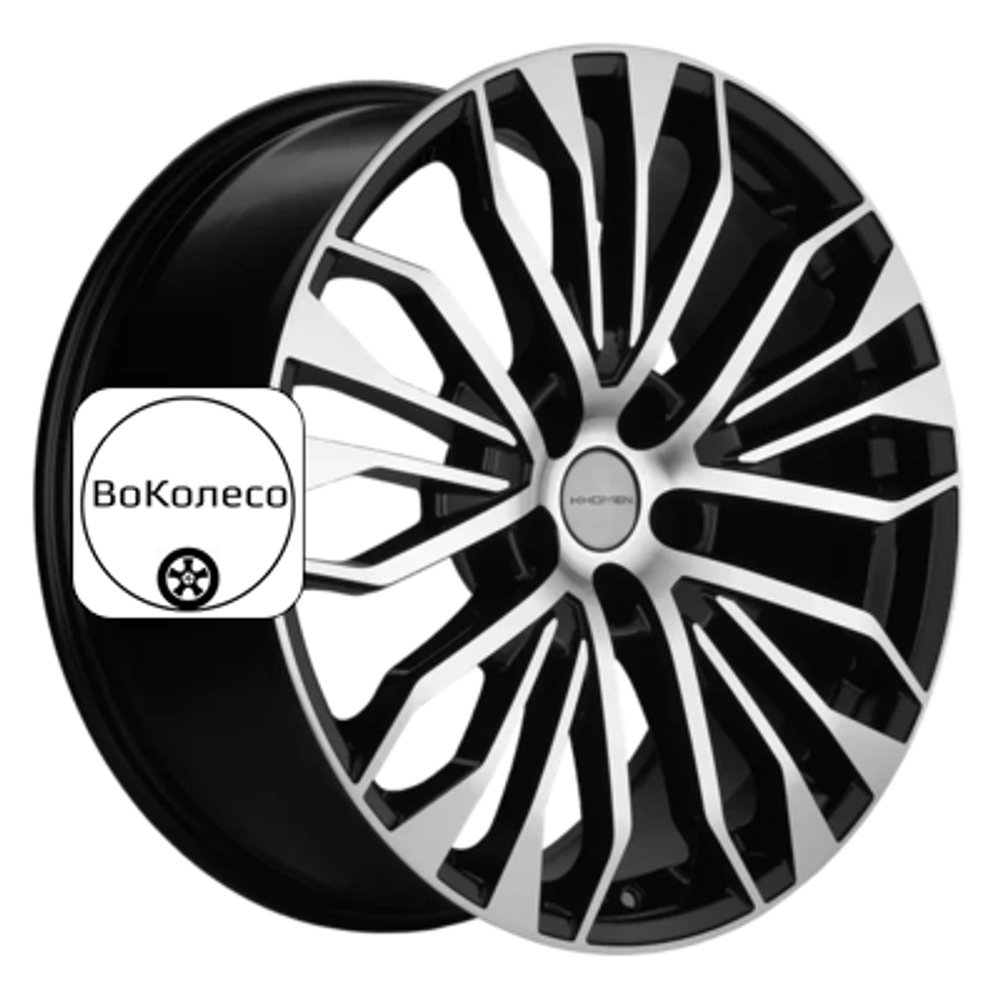 8,5x20/5x120 ET30 D66,1 KHW2009 (Voyah FREE) Black-FP Khomen Wheels