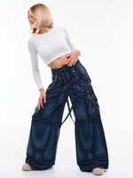 Брюки багги y2k широкие