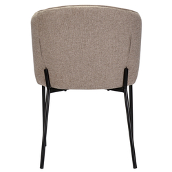 Кресло Berg Coral серо-коричневое