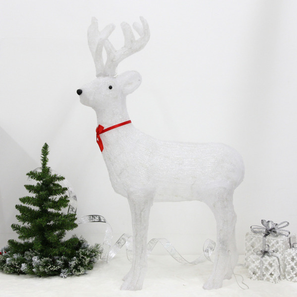 Фигура светодиодная «Северный ветер» 78*29*130 см, 150 ламп LED, авторежим, 220V, Белый