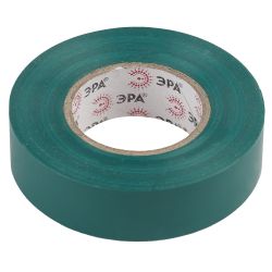 Изолента ЭРА ET1920GREEN ПВХ 19мм х 20м зеленая