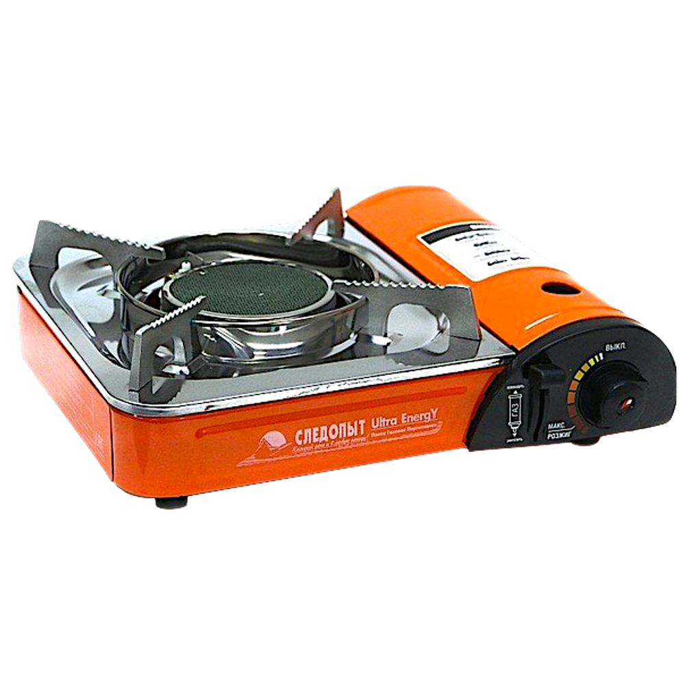 Газ. плита Следопыт PF-GST-IM04 UltraEnergy Керам.  1.5кВт 110г/ч 1.74кг