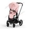 Прогулочная коляска Cybex Priam IV Peach Pink шасси Matt Black