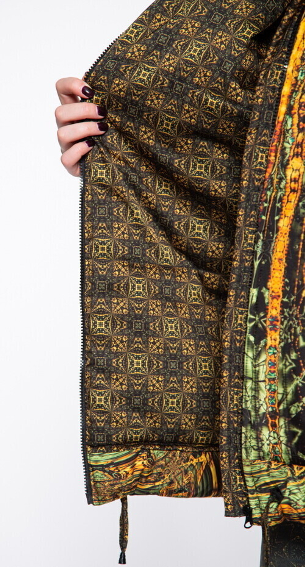 Куртка "Климт", по мотивам декоративного панно Густава Климта