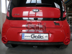 Фаркоп оцинкованный Galia K041C для Kia Soul 2014-(паспорт и сертификат в комплекте)(без электрики)