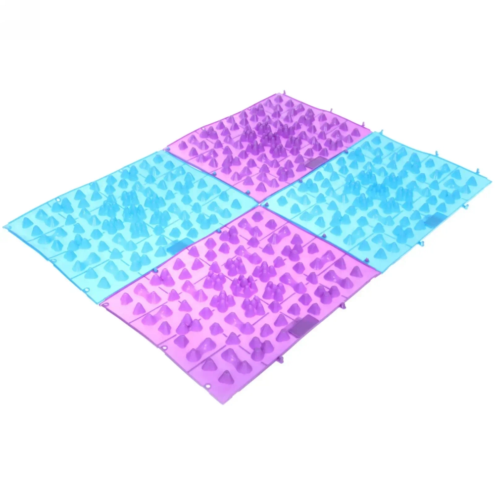 Коврик массажный для ног «Лёгкость» 28*38 см, микс