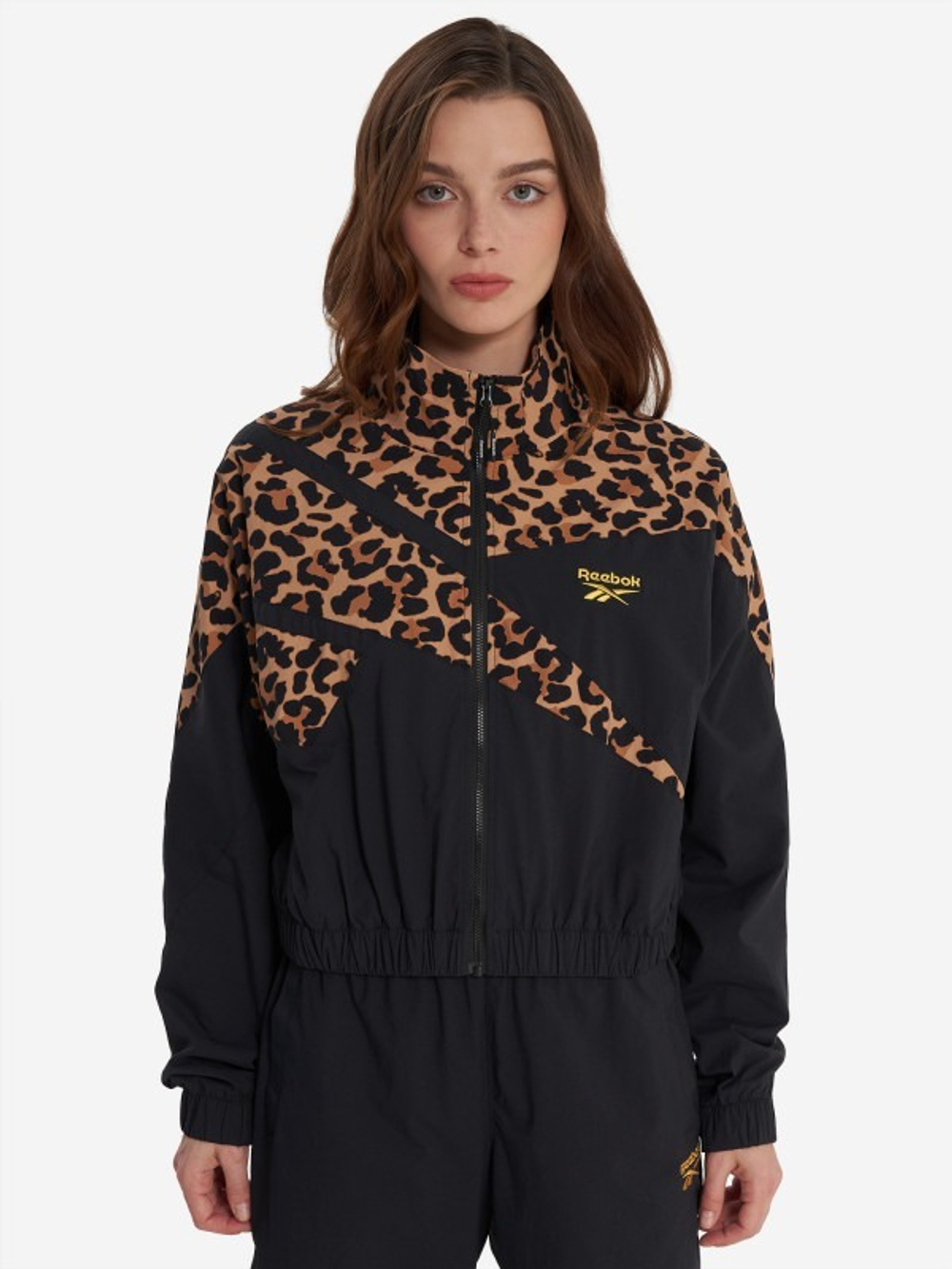 Ветровка женская REEBOK ANIMAL PRINT VECTOR TRACK JACKET