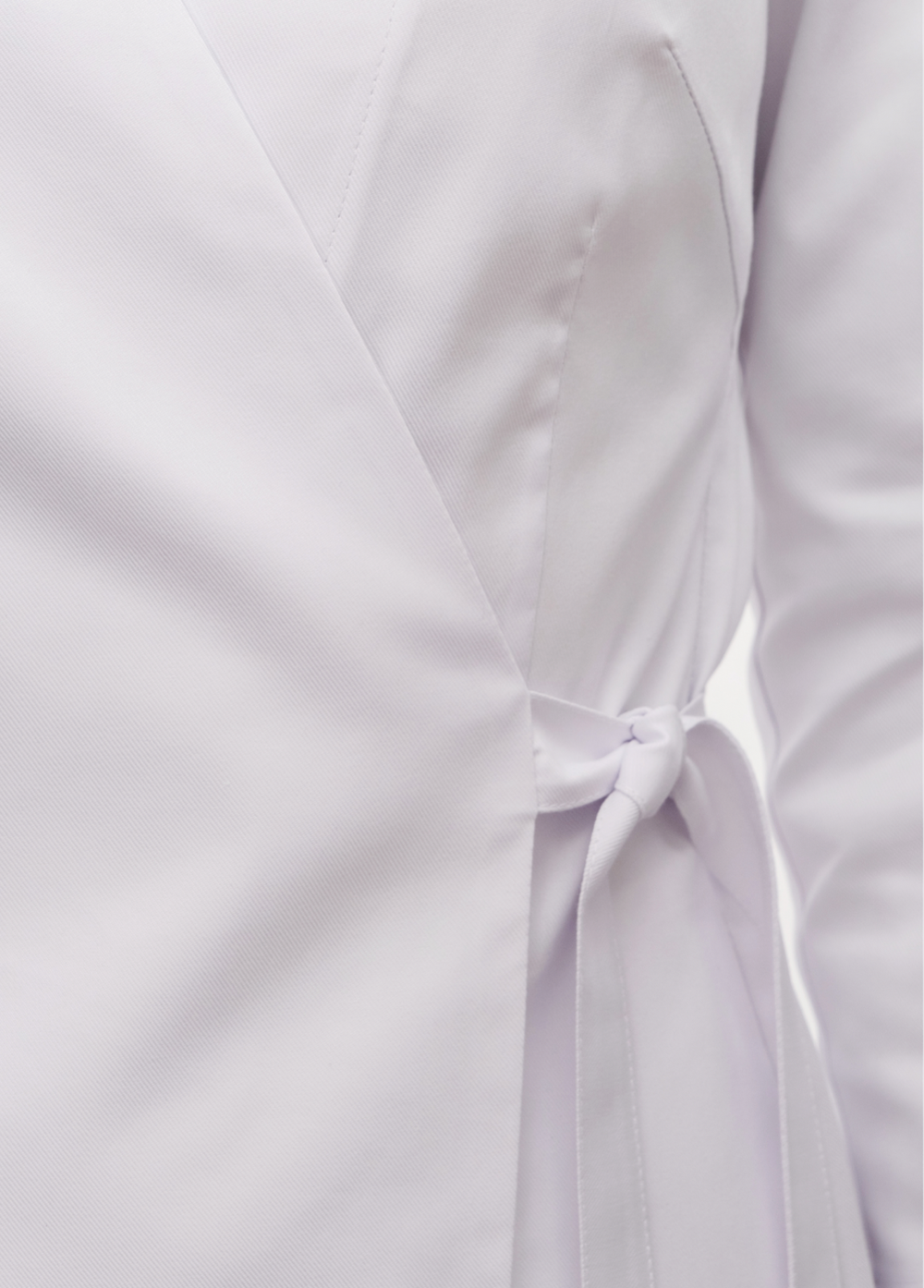 Медицинский халат с запахом