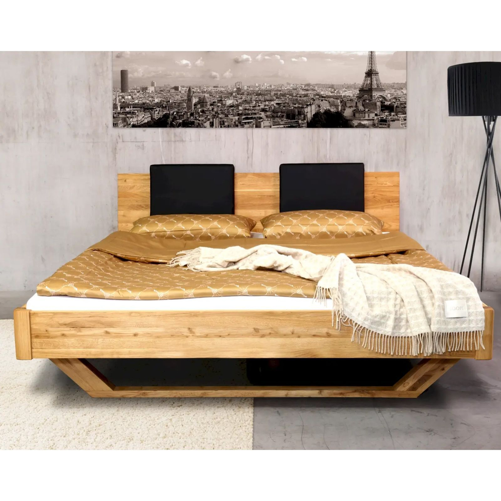 Набор подушек для изголовья кровати 43x52 см из экокожи, 2 шт