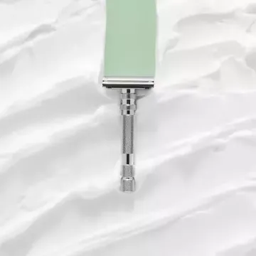 Т-образная бритва Rockwell Model T, белый хром