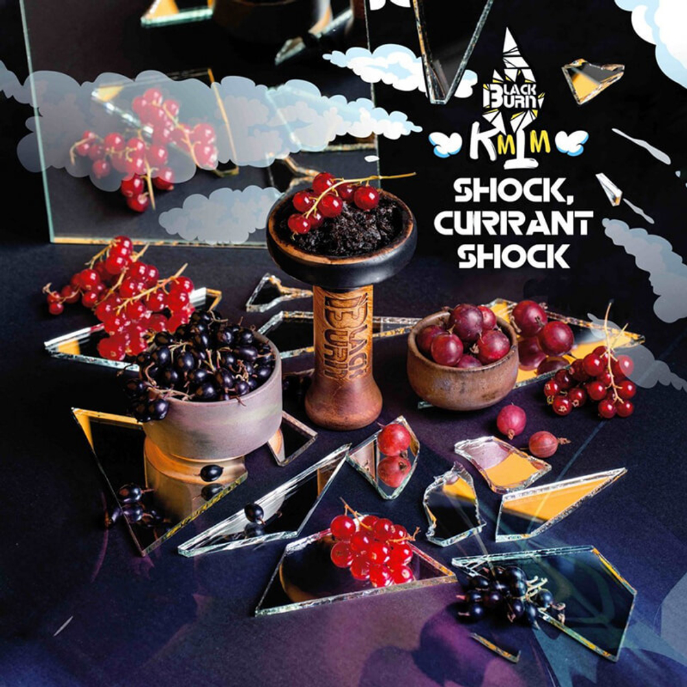 Black Burn Shock, Currant Shock (Кислая чёрная смородина) 100 гр.