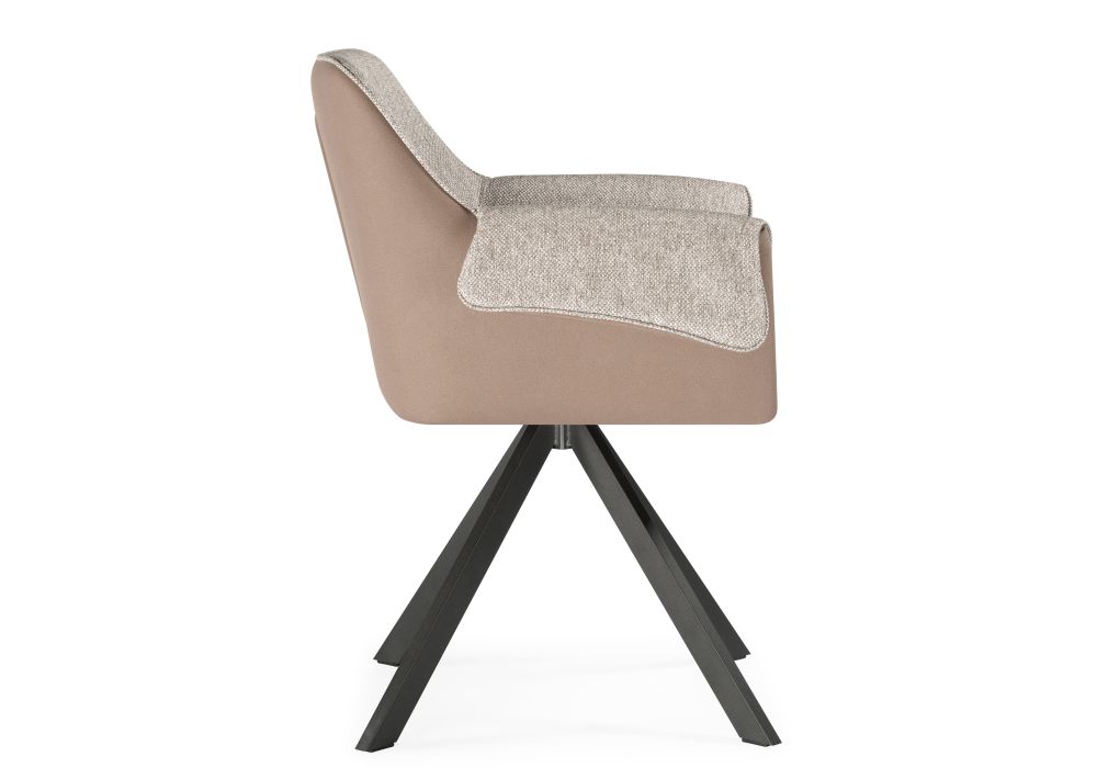 Стул на металлокаркасе Каита neptun 12 / flex 230 / черный