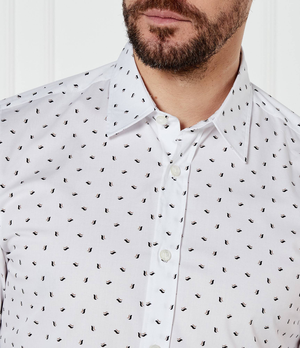 Рубашка C-ROAN-kent-C1-243 BOSS BLACK - белый(50533770)