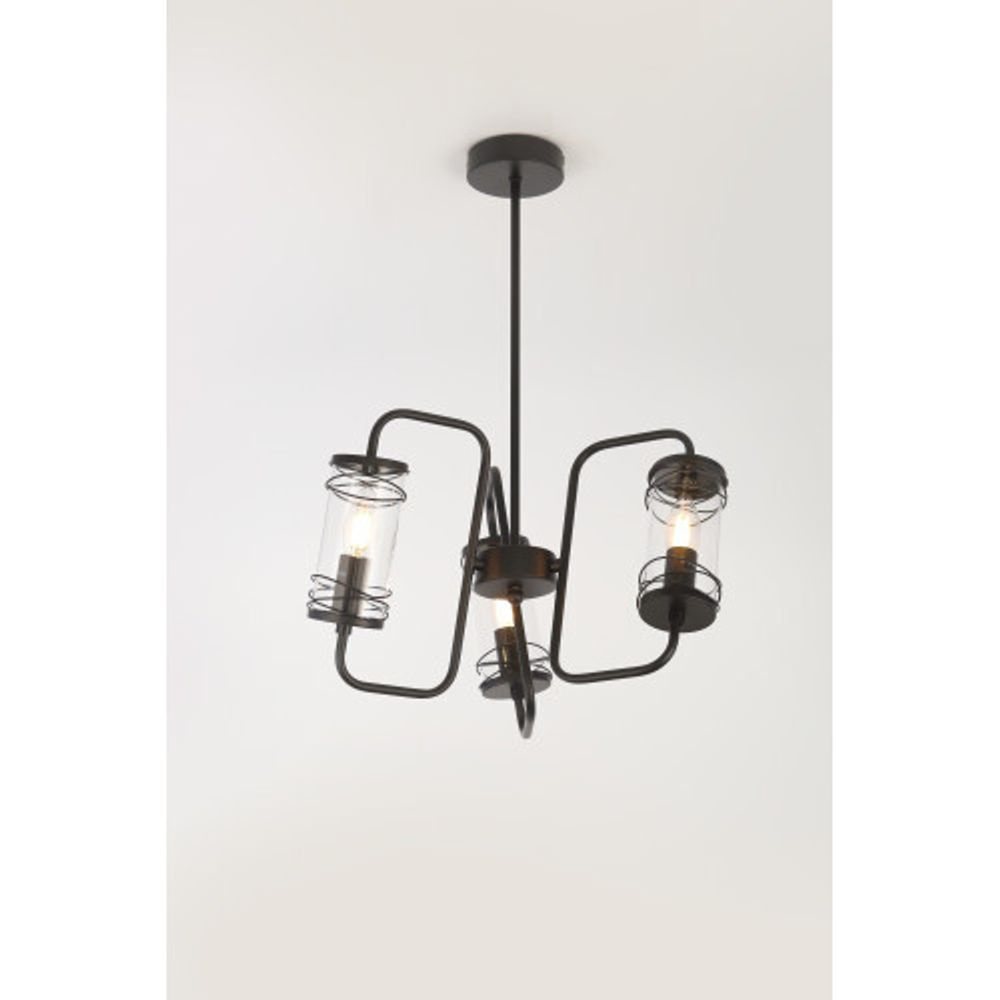 Люстра Rivoli Akanta 5061-303 3 х E14 40 Вт лофт - кантри | Rivoli