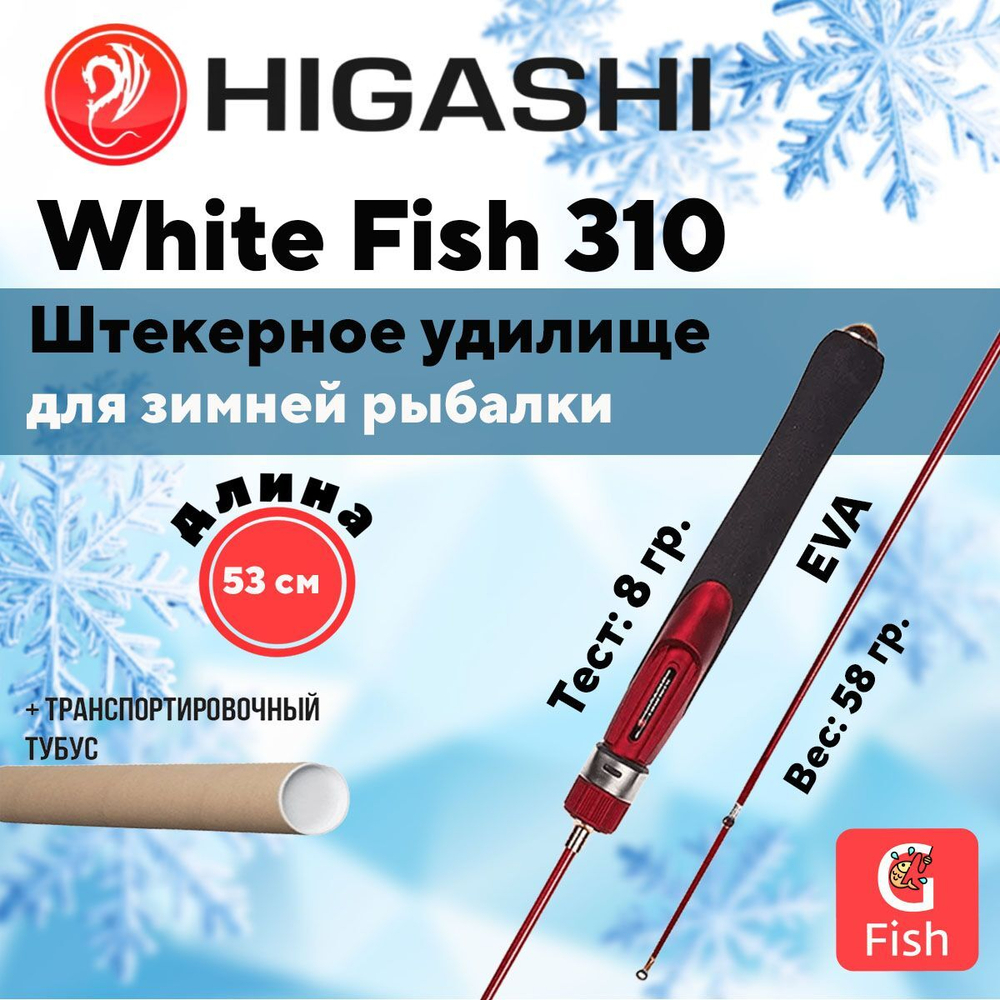 Удилище зимнее White Fish-310 5гр