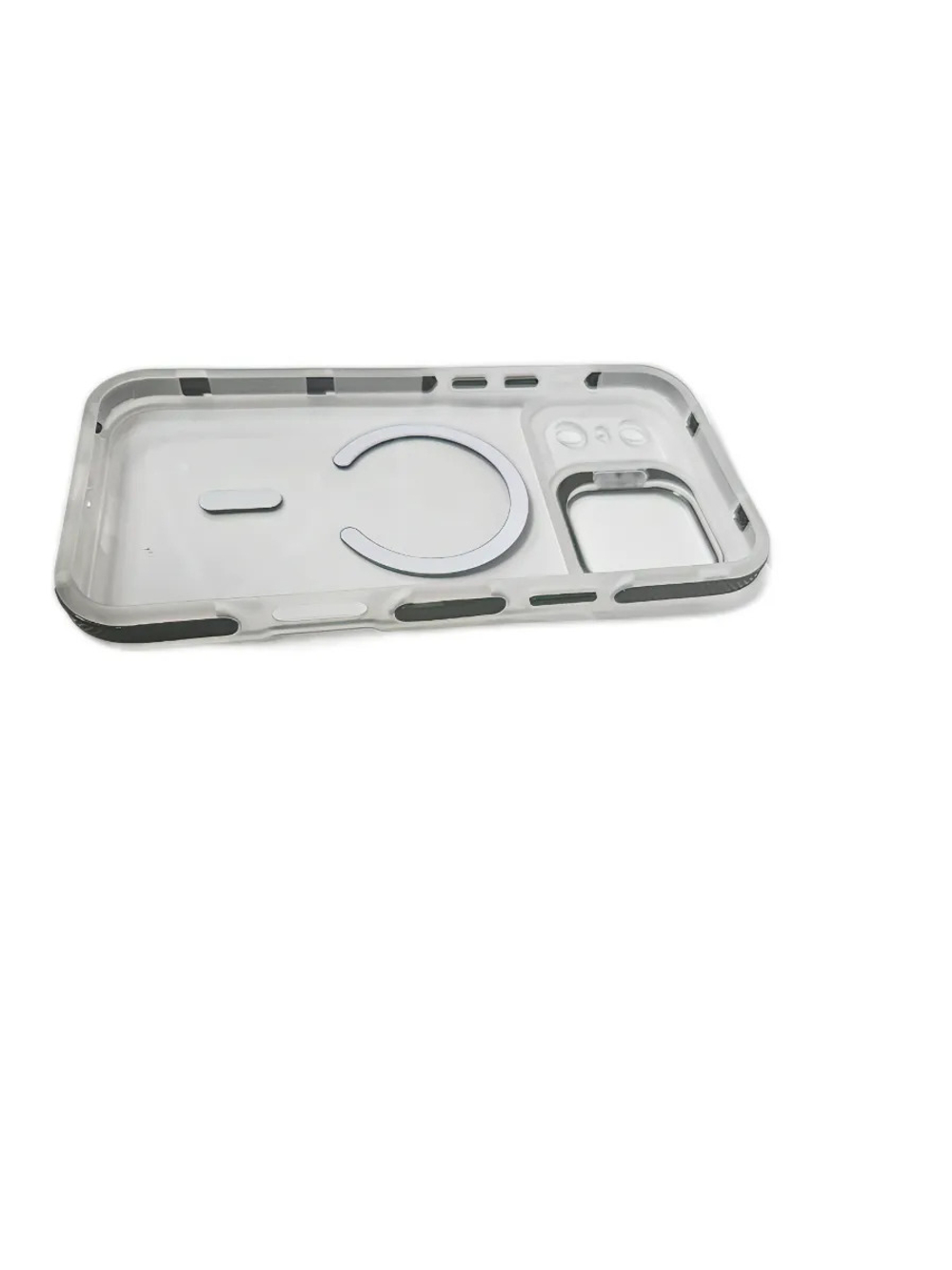 Прозрачный чехол Crystal Stand Case для iPhone 17 Pro Max