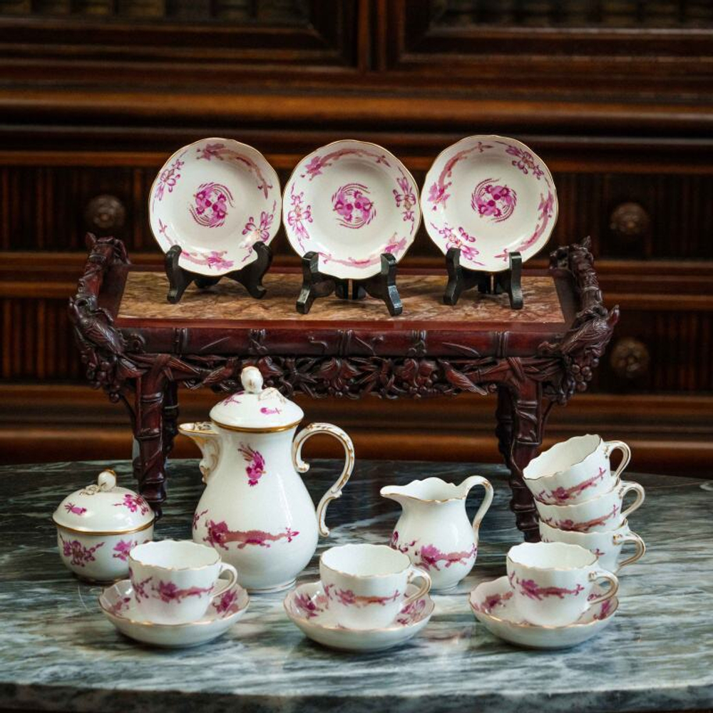Кофейный сервиз на 6 персон «RICH COURT DRAGON»