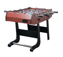 Игровой стол - футбол складной "Maccabi Mini" (121x61x81, махагон, складной)