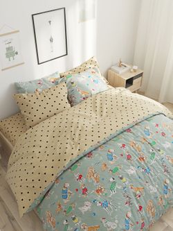 Пододеяльник Milky Garden "Dogs on blue/Адель" 1,5-сп 145х215 см