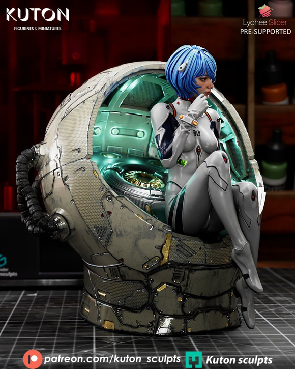 Рей Аянами Евангелион Фигурка Rei Ayanami Evangelion