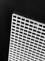 Пластиковая потолочная решетка под панели Армстронг 595х595 мм (600х600) ячейка 19х19 мм