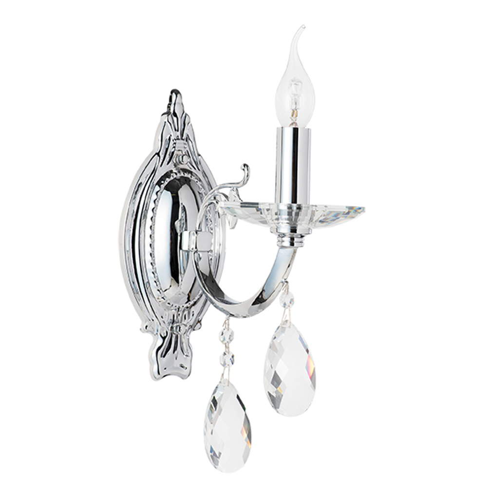 694614 Бра STREGARO 1х60W E14 ХРОМ