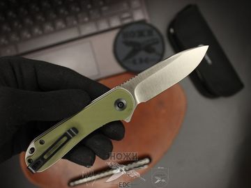 Складной нож Civivi Elementum C907E c клинком из стали D2, рукоять G10