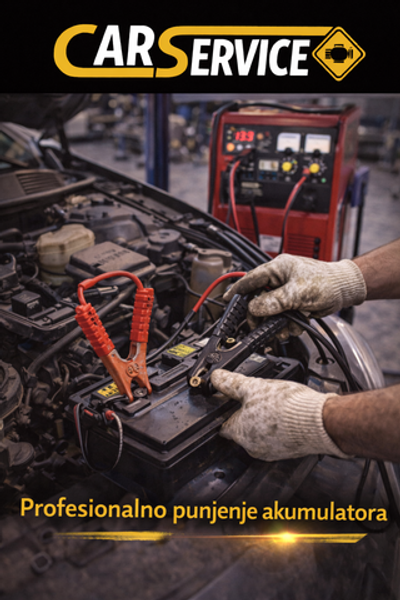 Profesionalno punjenje akumulatora (12-časovni ciklus)