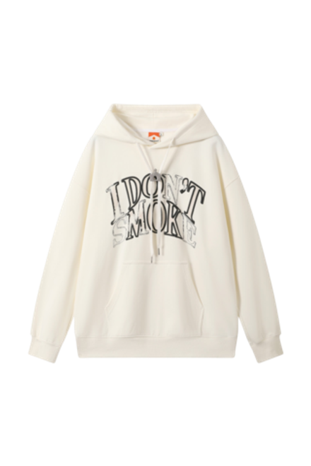 Худи DONSMOKE "Scratch Logo" Loose fit Hoodie