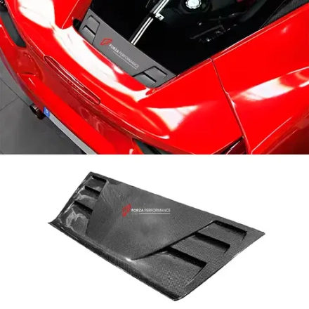 Карбоновый задний воздухонаправляющий элемент для Ferrari 488 GTB Spider 2015-2020 Феррари