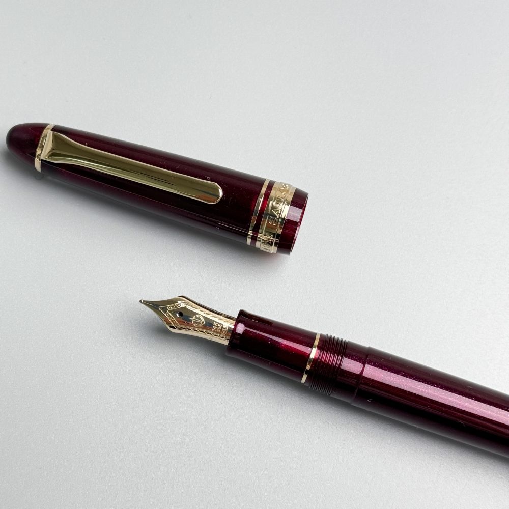 Ручка перьевая Sailor 1911 Light Shining Red Gold IP 14K B (11-1038-630) 7