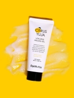 FARMSTAY - ПИЛИНГ - ГЕЛЬ ДЛЯ ЛИЦА С ЭКСТРАКТОМ ЮДЗУ CITRUS YUJA VITALIZING PEELING GEL, 100 МЛ