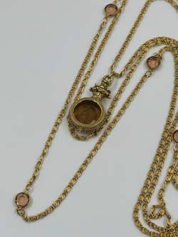 Многоярусная цепь с подвеской Goldette