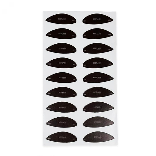 Наклейки на верхнее веко для Led наращивания ресниц (9 пар)