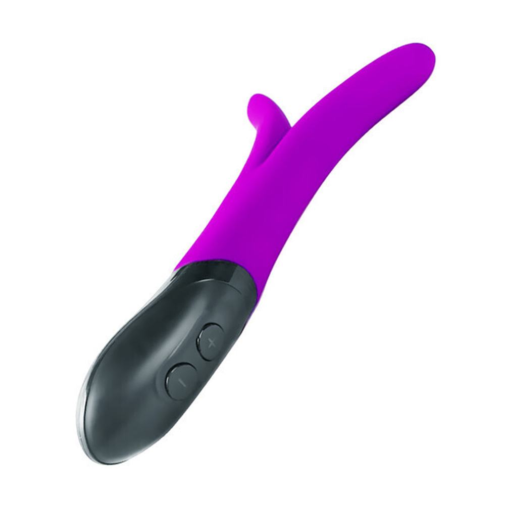 Перезаряжаемый многорежимный универсальный вибратор Alien (Цвет: фиолетовый)